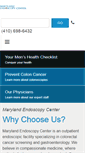 Mobile Screenshot of marylandendoscopycenter.com